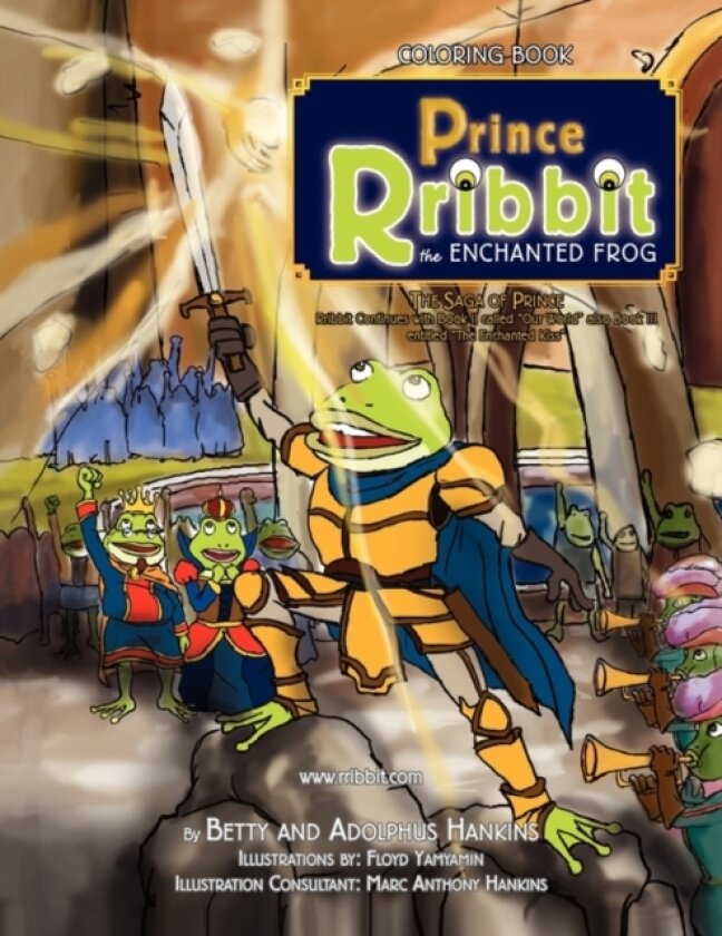Prince Rribbit the Enchanted Frog av Betty And Adolphus Hankins (Paperback)