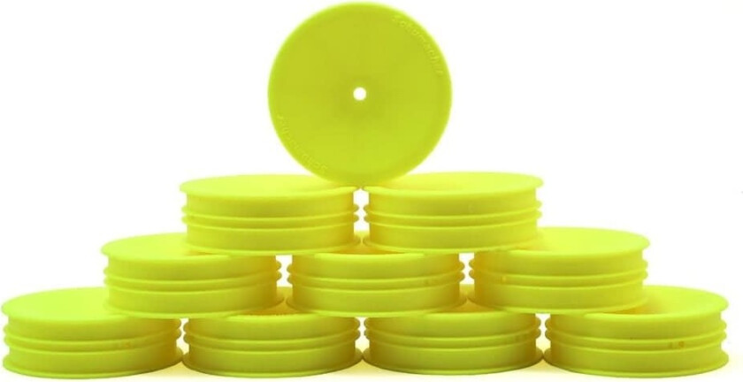 Bilde av U7455 Wheel Front Slim 2WD Yellow 1/10 (10)