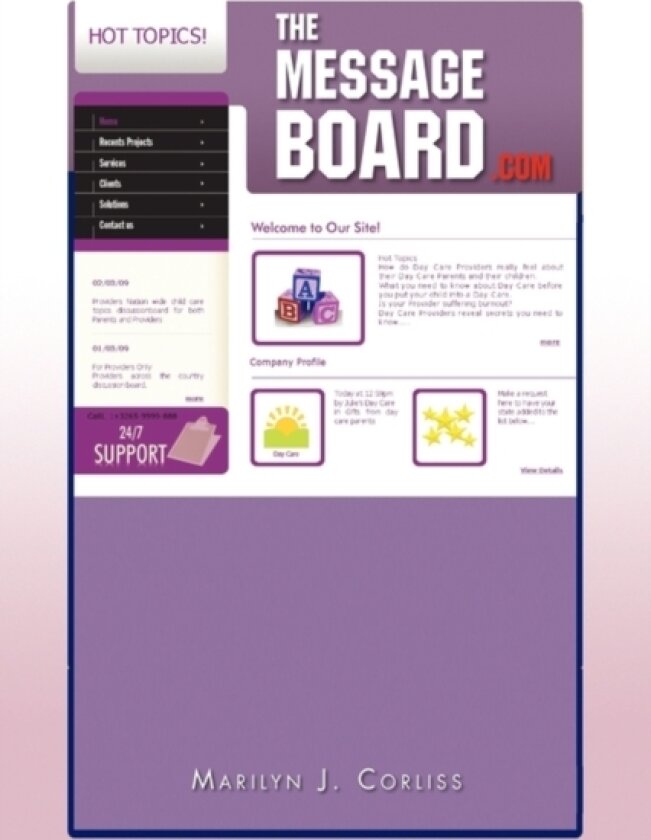 The Message Board.Com'' av Marilyn J Corliss (Paperback)