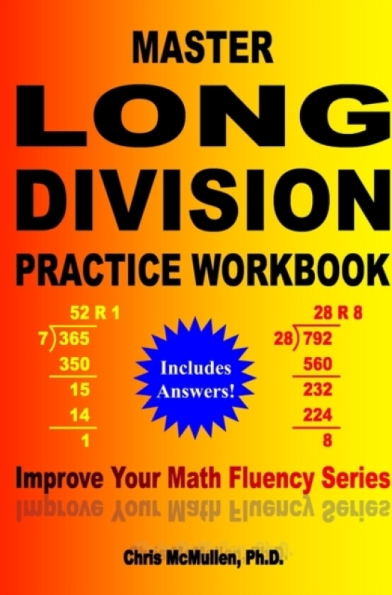 Master Long Division Practice Workbook av Chris PH D McMullen (Paperback)