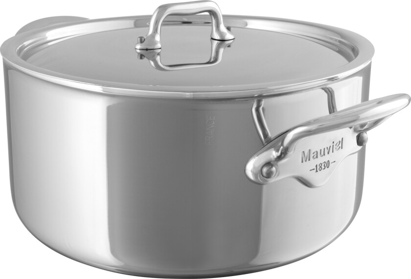 Cook Style gryte med stållokk stål - 5,8 liter