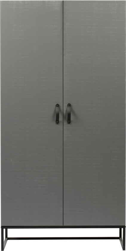 Morris Garderobeskap Furu Grå