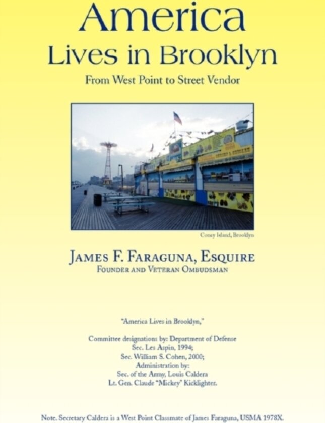 America Lives in Brooklyn av James F Faraguna (Hardcover)