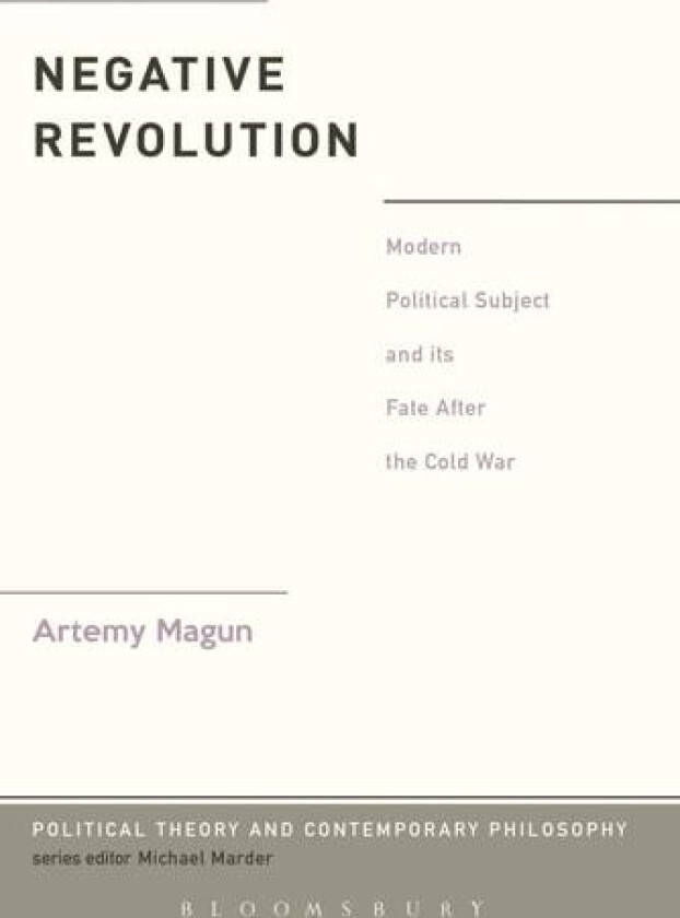 Negative Revolution av Dr. Artemy Magun (Paperback)