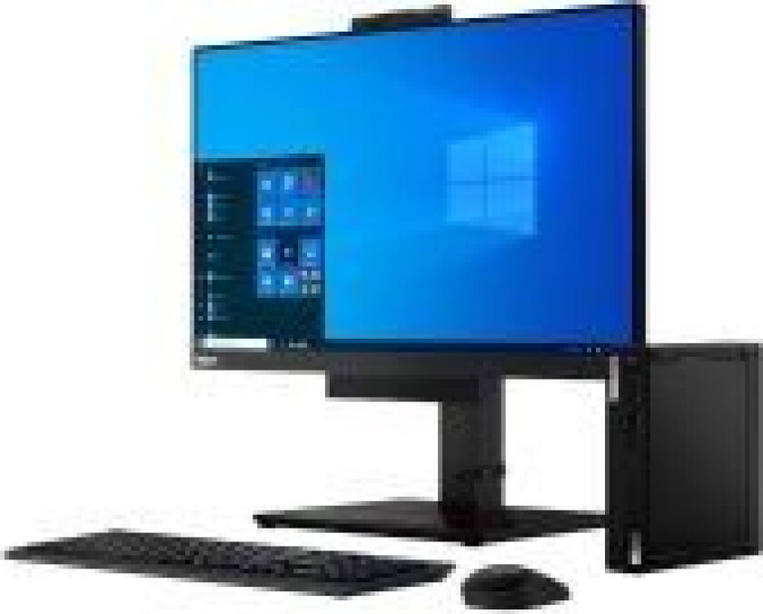 ThinkCentre M75q Gen 2 11JN - Tiny - Ryzen 5 3.4 GHz - RAM 16 GB - SSD 512 GB - NVMe - Radeon Graphics - monitor: ingen - svart