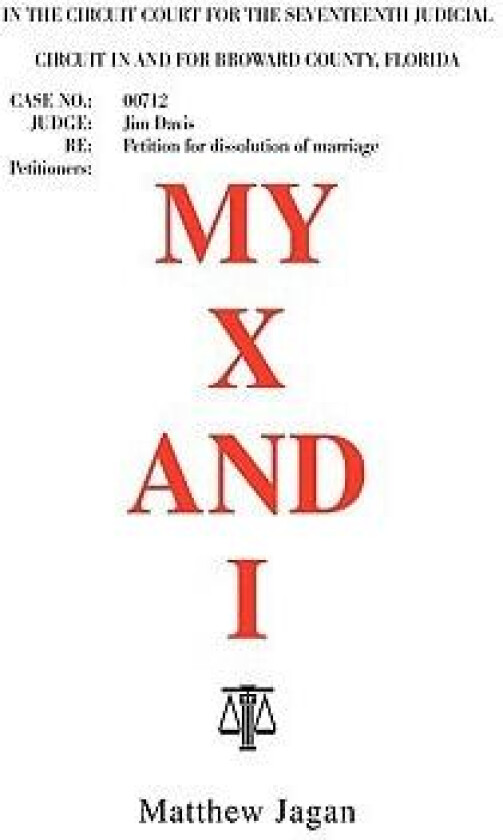 MY X AND I av Matthew Jagan (Hardcover)