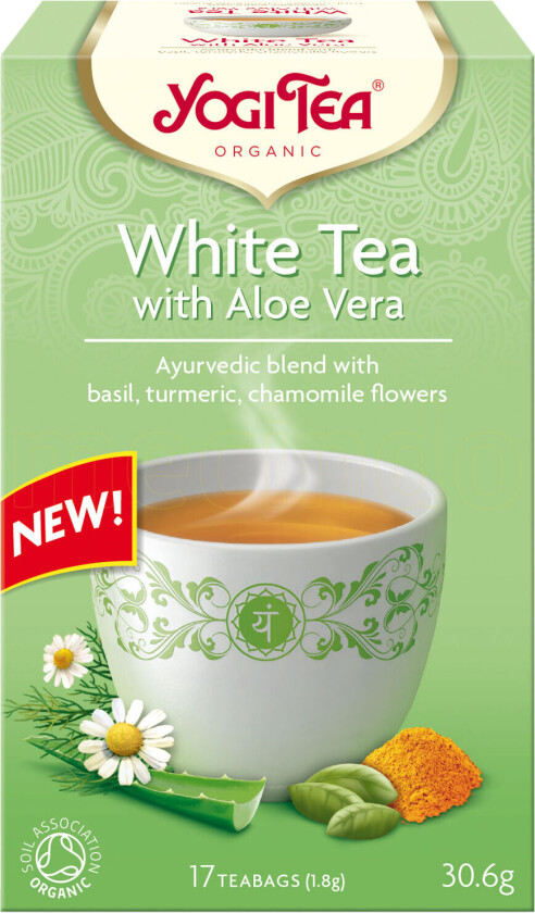 Yogi White Tea Ø M. Aloe Vera - 17 Poser