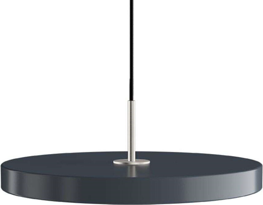 Asteria Pendel Anthracite Grey/Steel Top