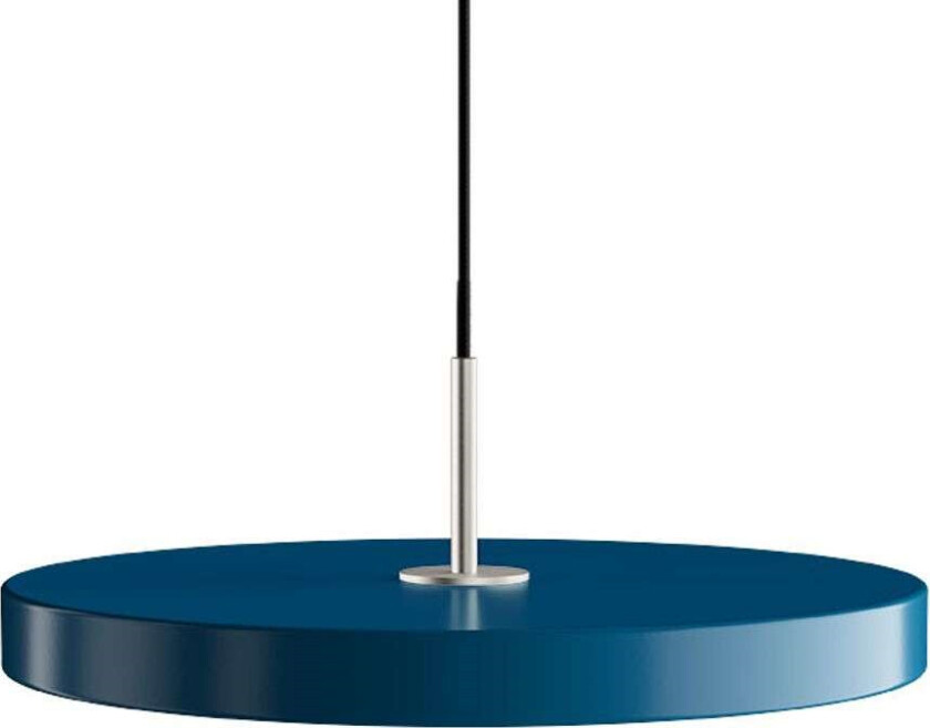 Asteria Pendel Medium Petrol Blue/Steel Top