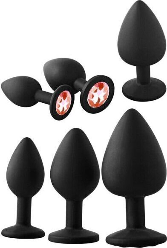 Fantasstic Anal Training Kit Red Stone Anaplugger pakke