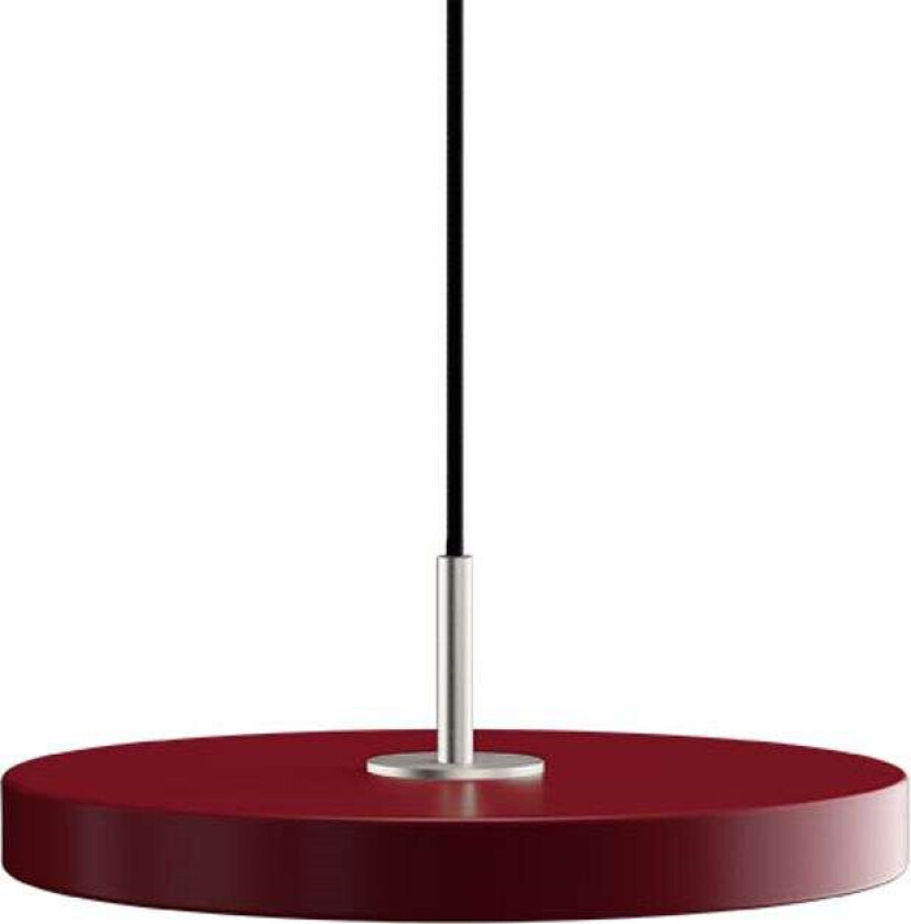 Asteria Pendel Mini Ruby Red/Steel Top