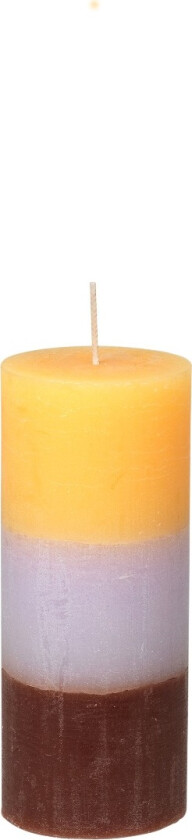 Broste Copenhagen Rainbow Kubbelys Ø7xH17cm Peach Lavender