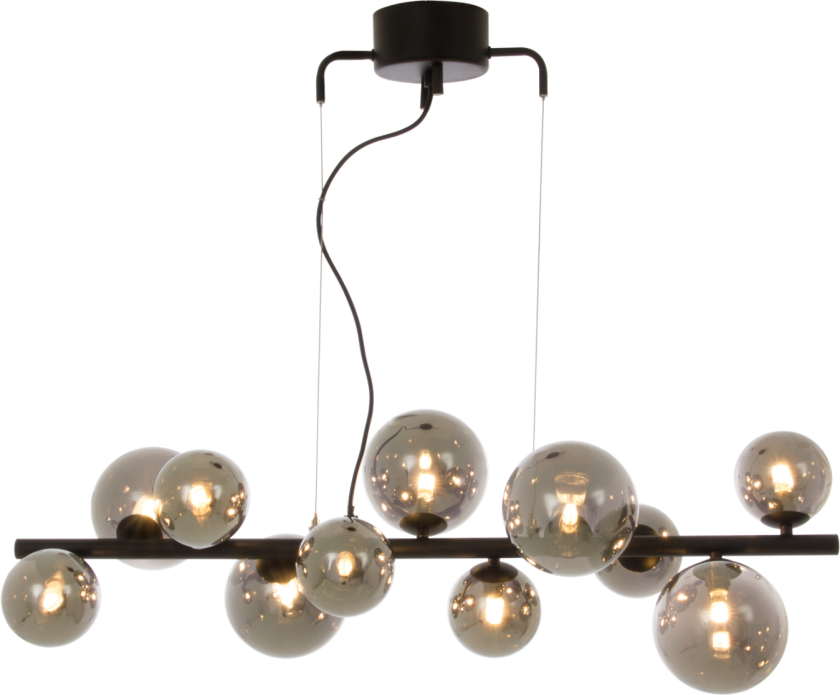 Molekyl Taklampe L85 Sort/Sotet