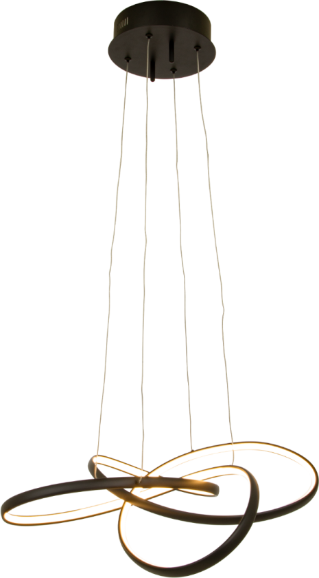 Nebulosa Taklampe Sort