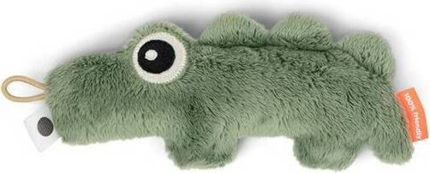 Tiny Sensory Rattle Croco Green