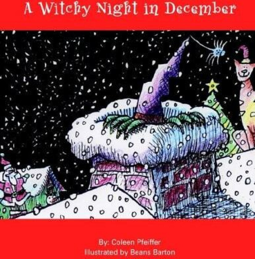 A Witchy Night in December: Illustrated by Beans Barton av Coleen Pfeiffer (Paperback)