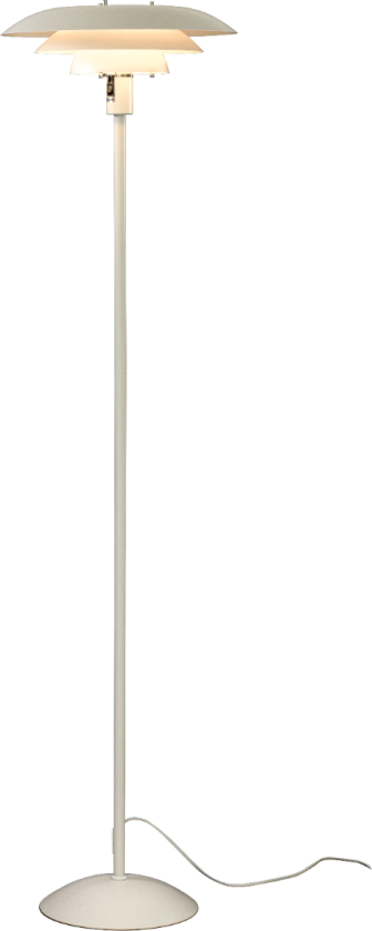 Epsilon gulvlampe hvit