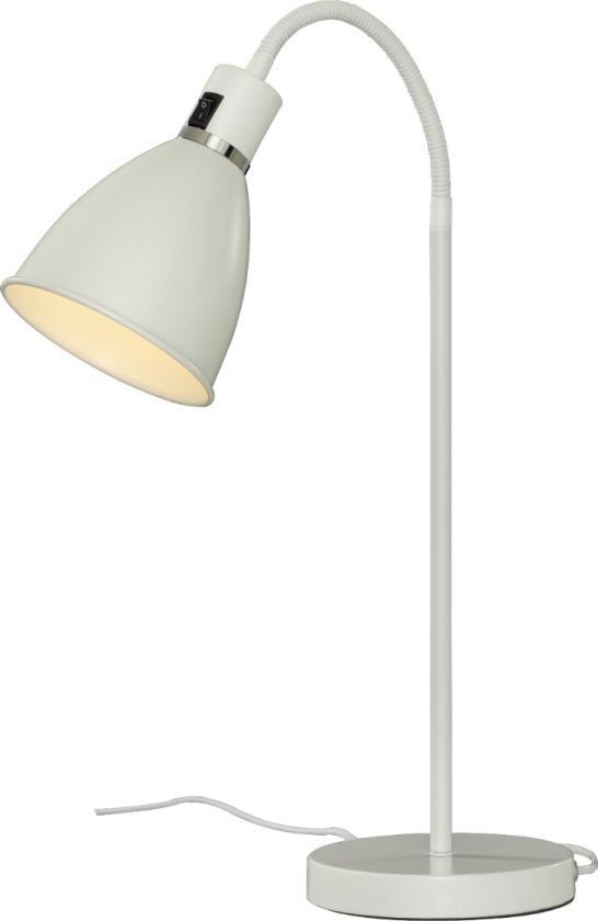 Idre bordlampe hvit