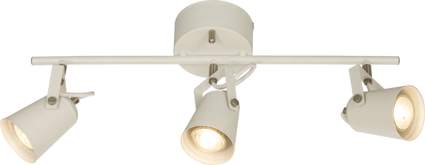 Metz takspot hvit 3-lys