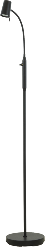 Pilot gulvlampe sort