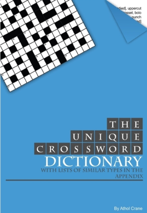 The Unique Crossword Dictionary av Athol Crane (Paperback)