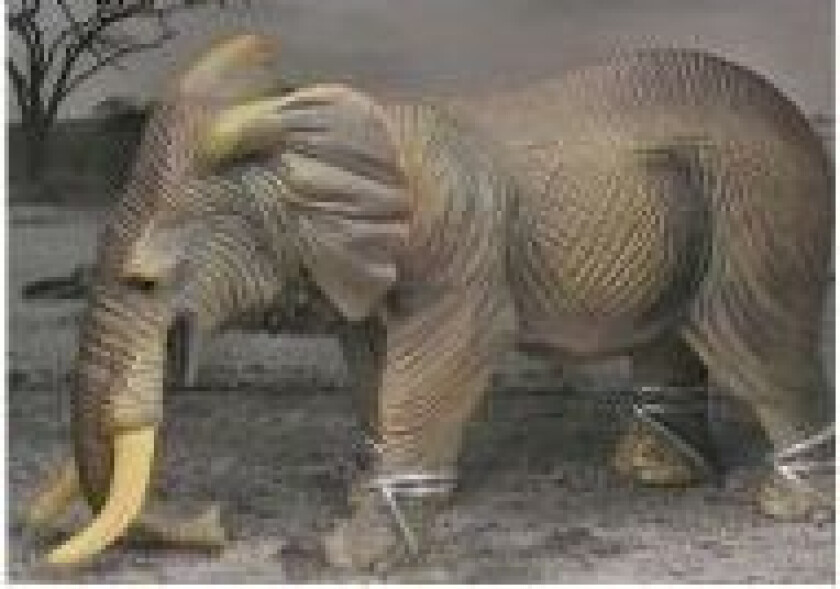 Bilde av TOYMAX Elefant i åben æske 16x9,5x11cm