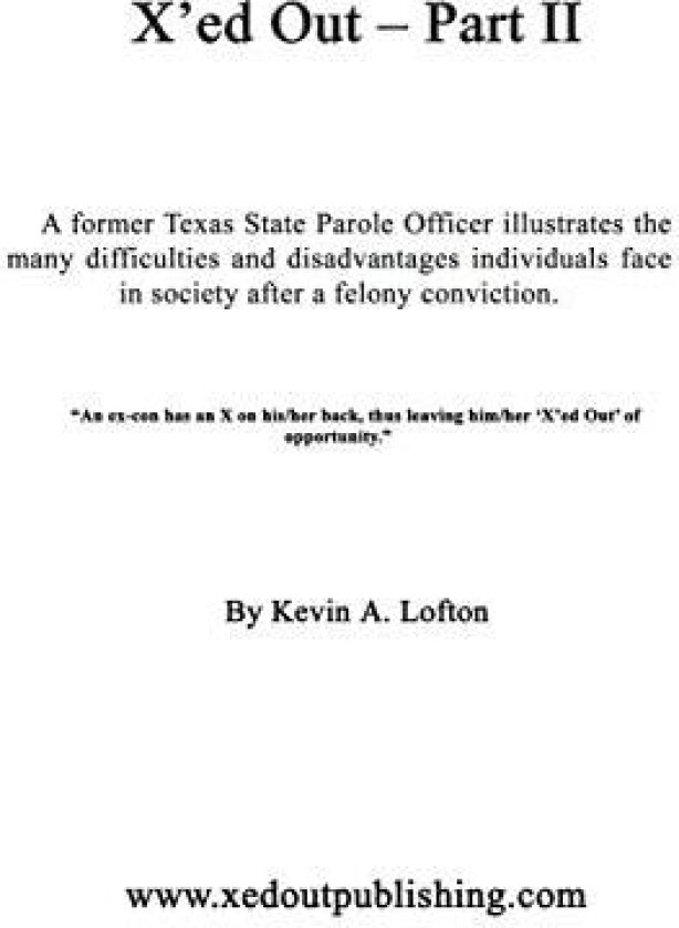 X'ed Out av Kevin Lofton (Hardcover)