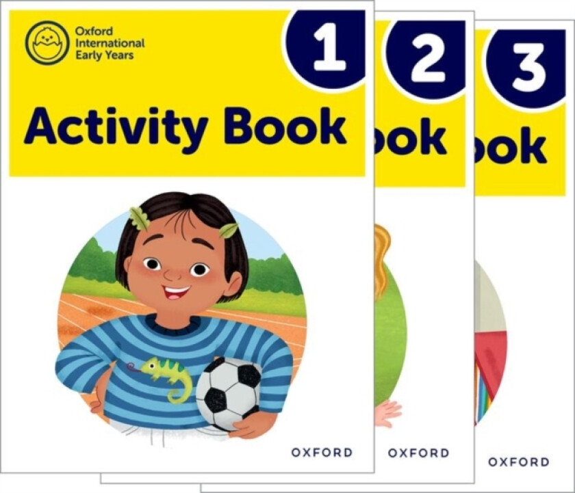 Oxford International Early Years: Activity Books 1-3 Pack av Deborah Roberts, Liz Gibbs, Shahbano Bilgrami (Paperback)