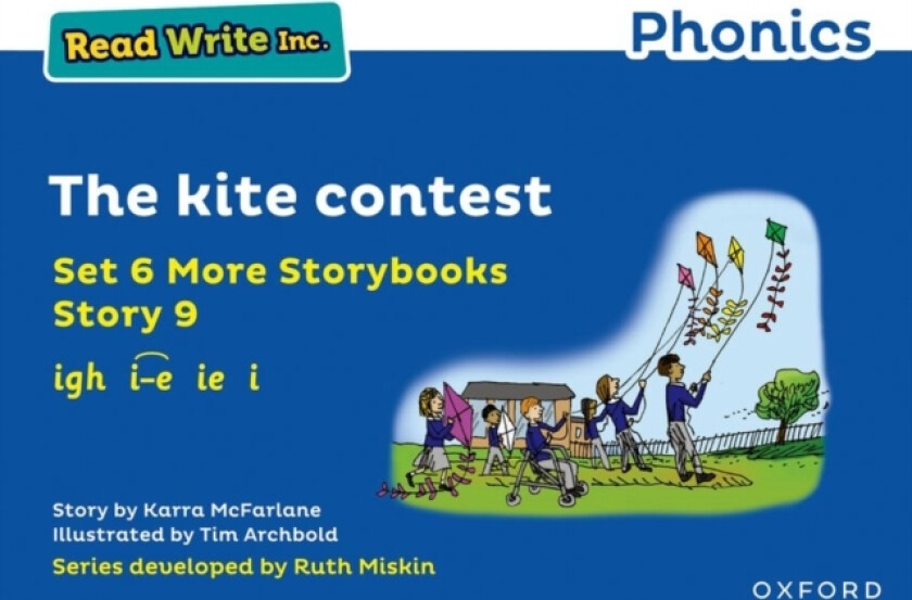 Read Write Inc. Phonics: The kite contest (Blue Set 6A Storybook 9) av Karra McFarlane (Paperback)