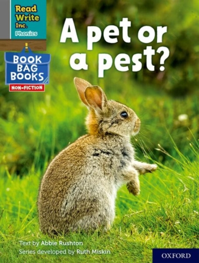 Read Write Inc. Phonics: A pet or a pest? (Grey Set 7 NF Book Bag Book 4) av Abbie Rushton (Paperback)