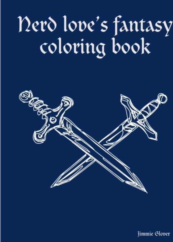 Fantasy coloring book av JIMMIE GLOVER (Paperback)