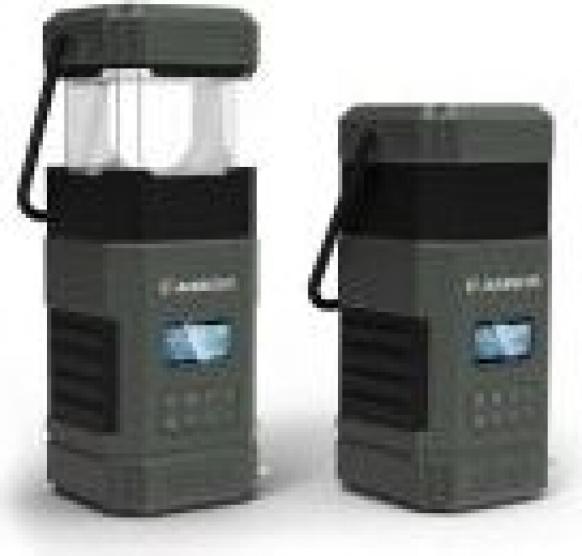 DR 114 DAB, Batteridrevet campinglykt, Sort, 80 lm, USB C, Batteri, USB