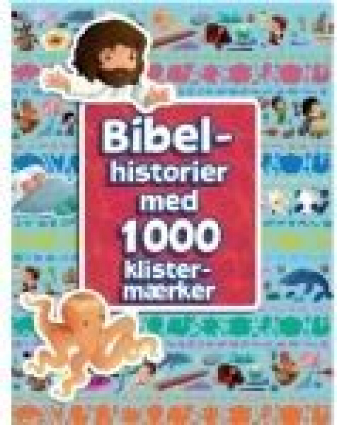 Bibelhistorier med 1000 klistermærker Språk: Dansk