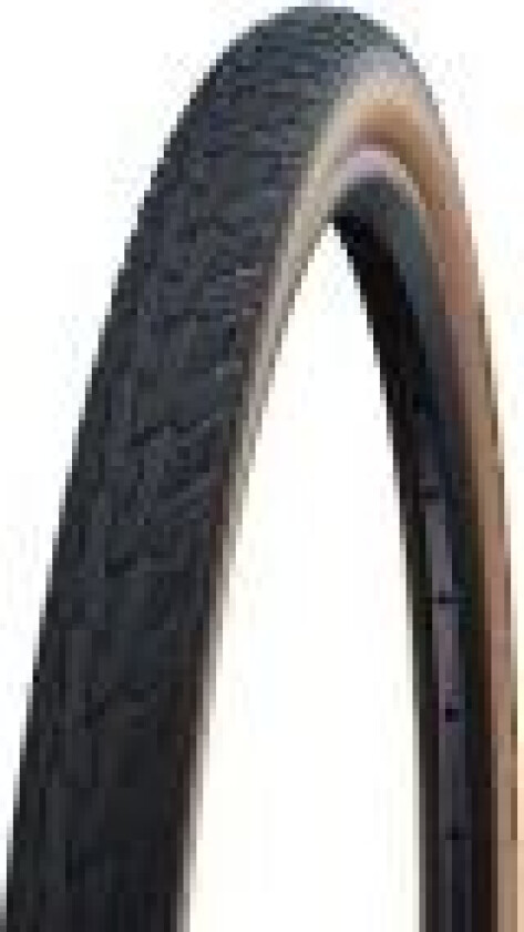 Road Cruiser dekk, svart/gummi, 37-622 (28 x 1,40)