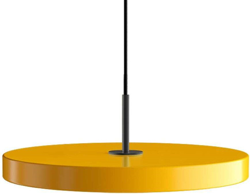 Asteria Pendel Medium Saffron Yellow/Black Top