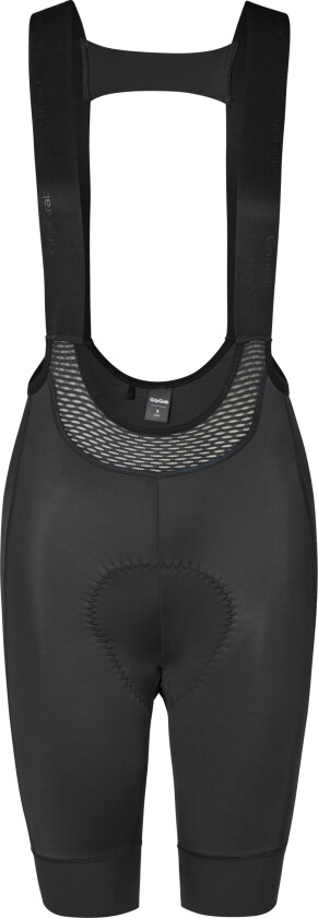 Gripgrab Women's Endurance Bib Shorts Black L, Black