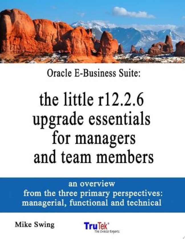 Oracle E-Business Suite: the little r12.2.6 upgrade essentials for managers and team members av Mike Swing (Paperback)