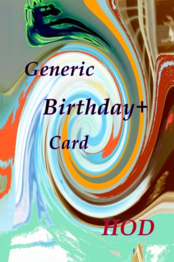 Generic Birthday+ Card av Hod Doering (Paperback)