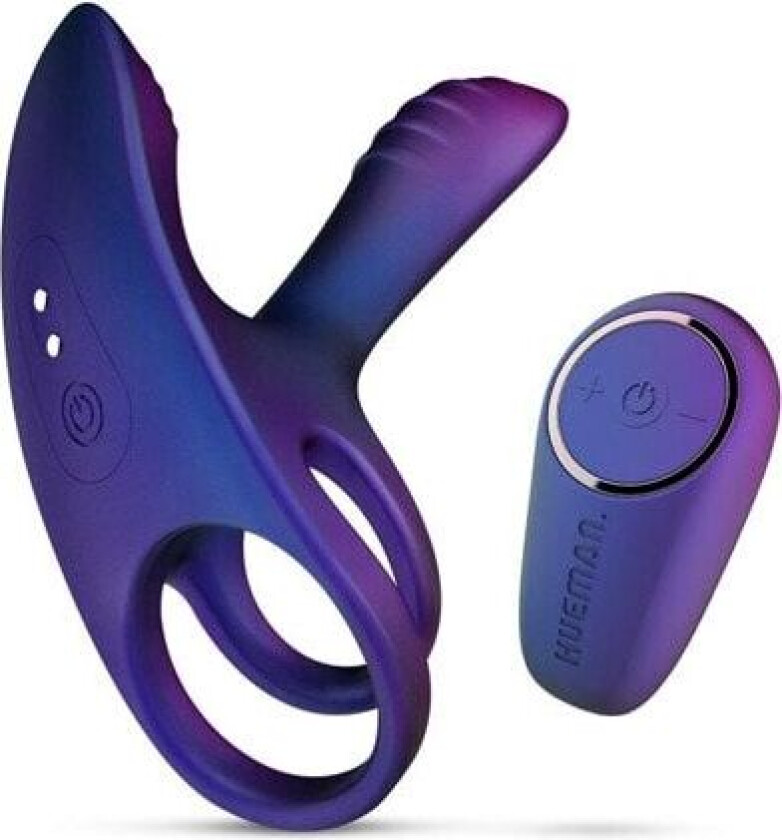 Hueman Vibrating Cock Ring Penisring med vibrator