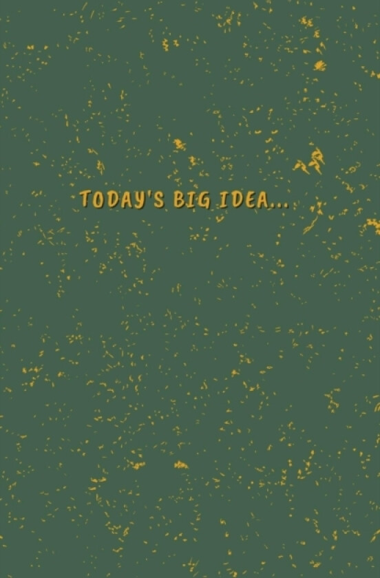 Today's Big Idea Journal av Destiny BESS (Paperback)