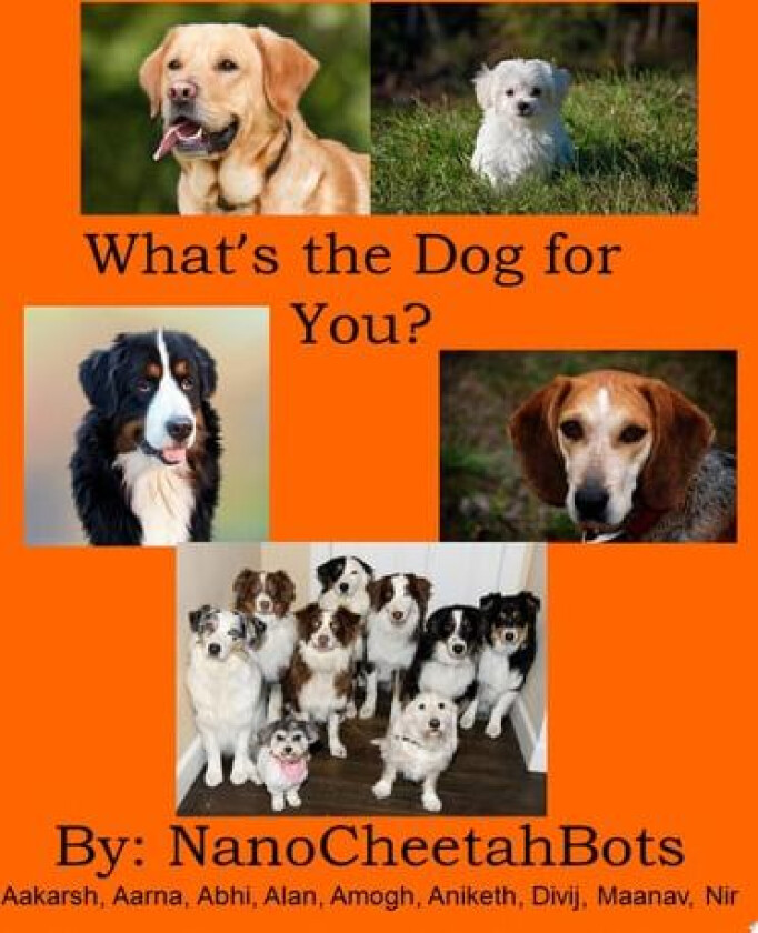 What's the Dog for You? av FLL Team NanoCheetahBots (Paperback)