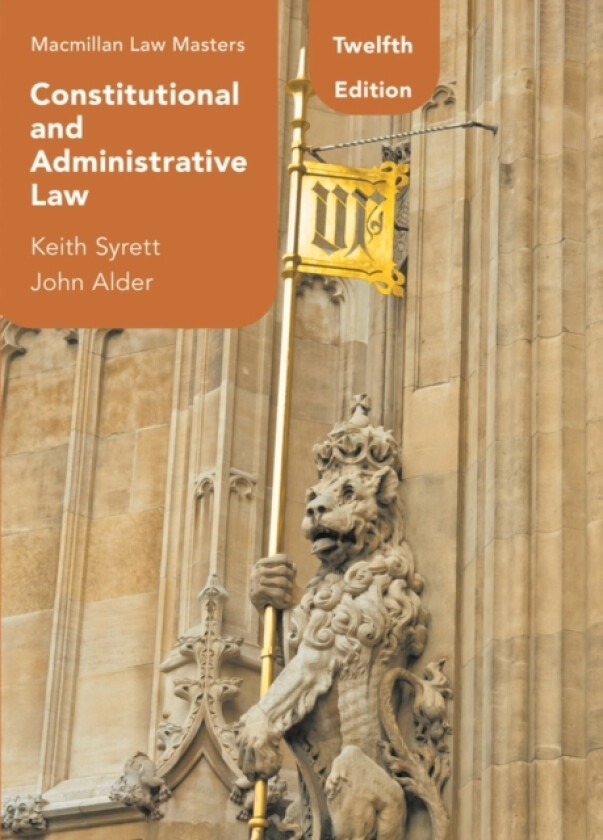 Constitutional and Administrative Law av Keith Syrett, John Alder (Hardcover)