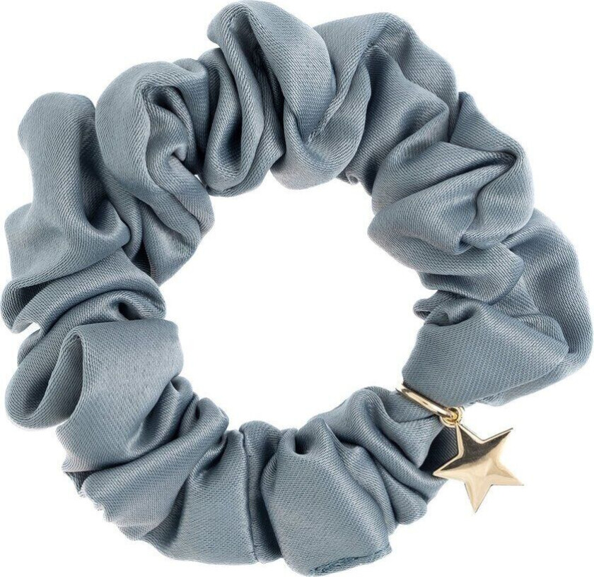 DARK Satin Scrunchie Dark Sage