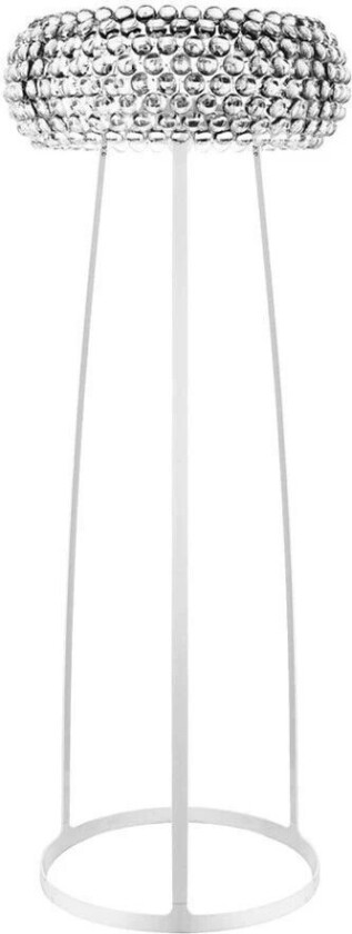 Caboche Plus Grande LED Gulvlampe Transparent