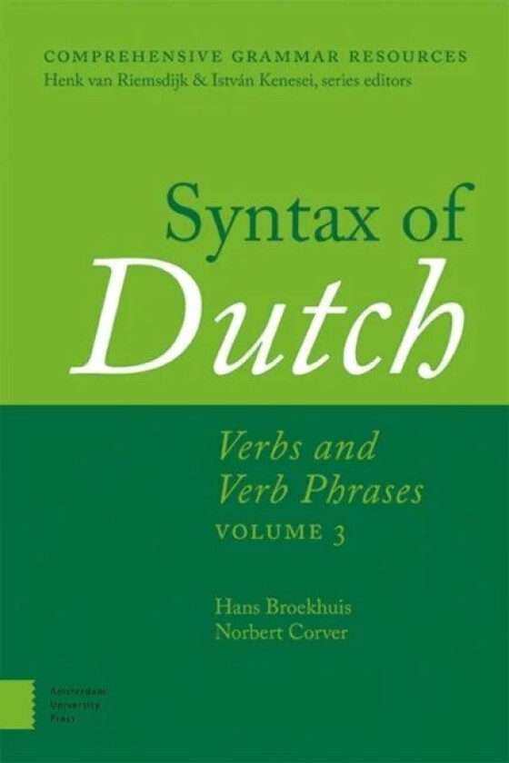 Syntax of Dutch av Hans Broekhuis, Norbert Corver