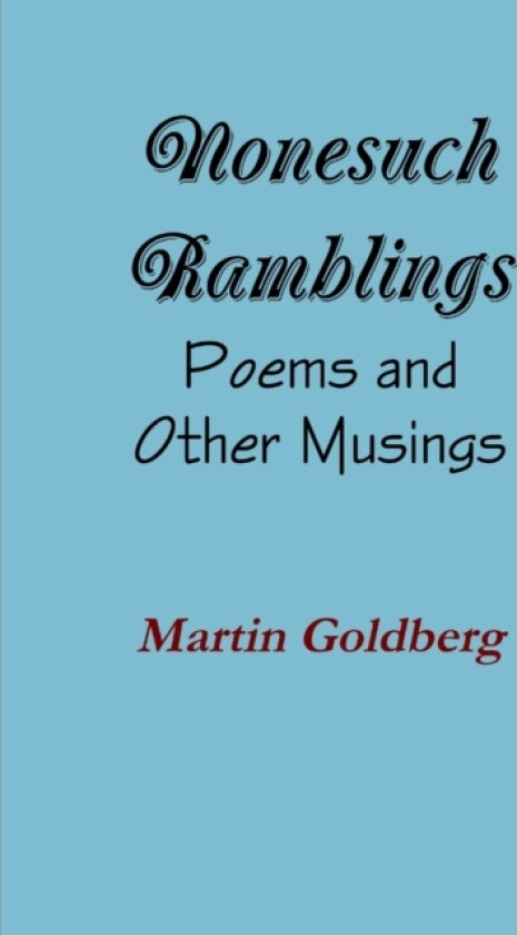 Nonesuch Ramblings: Poems and Other Musings av Martin Goldberg (Paperback)