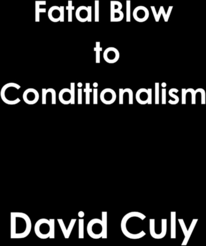 Fatal Blow to Conditionalism av David Culy (Paperback)