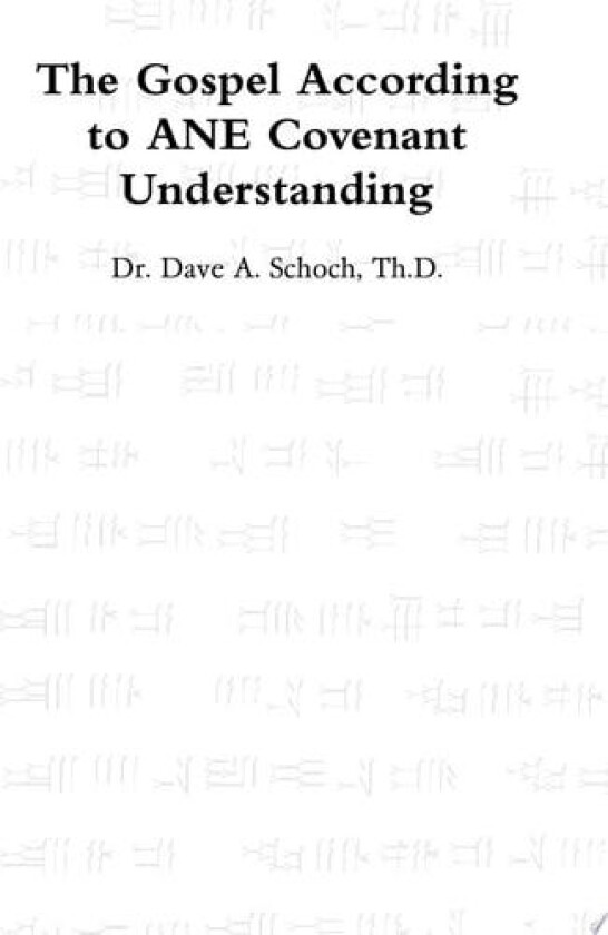 The Gospel According to Ane Covenant Understanding av Dave Schoch (Hardcover)
