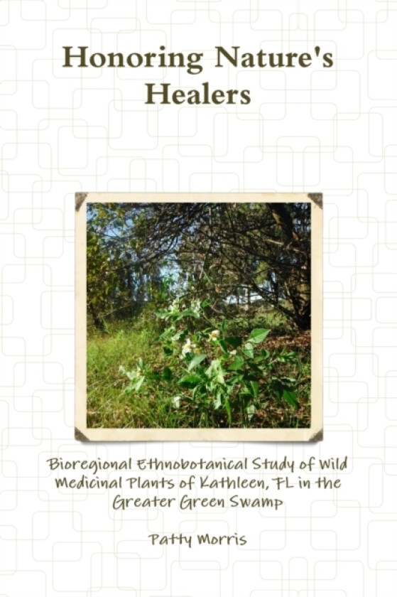 Honoring Nature's Healers: Bioregional Ethnobotanical Study of Wild Medicinal Plants of Kathleen, Fl in the Greater Green Swamp av Patty Morris (Paperback)