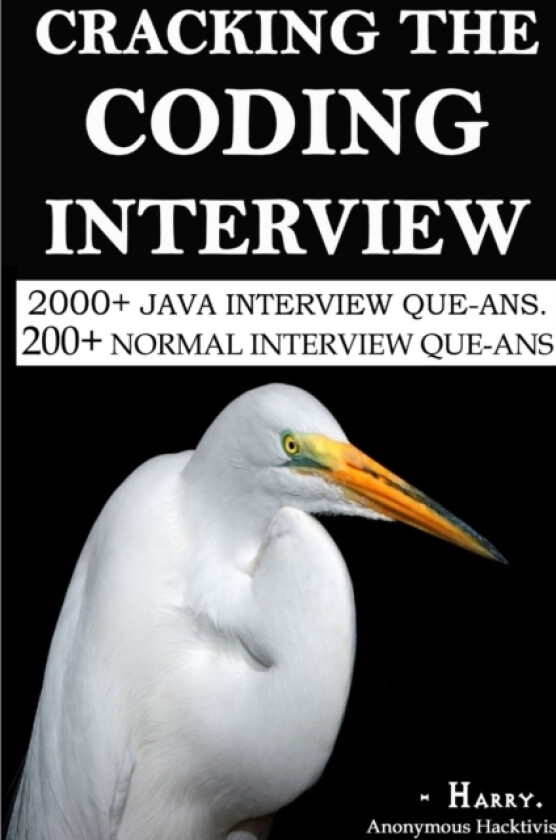 Cracking the Java Coding Interview av Harry Anonymous Hacktivist (Paperback)
